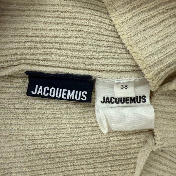 Jacquemus Le Haut Soleil top in beige - Picture 6 of 8